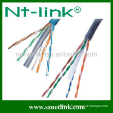 Utp / ftp / stp / sftp cat 5e lan cable du fabricant professionnel